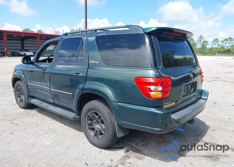 2003 Toyota Sequoia Limited V8 из США, поврежденный, VIN 5TDZT38A83S179662